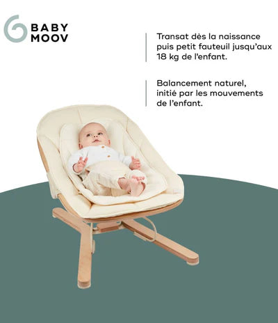 Transat bébé en bois Swoon Flow