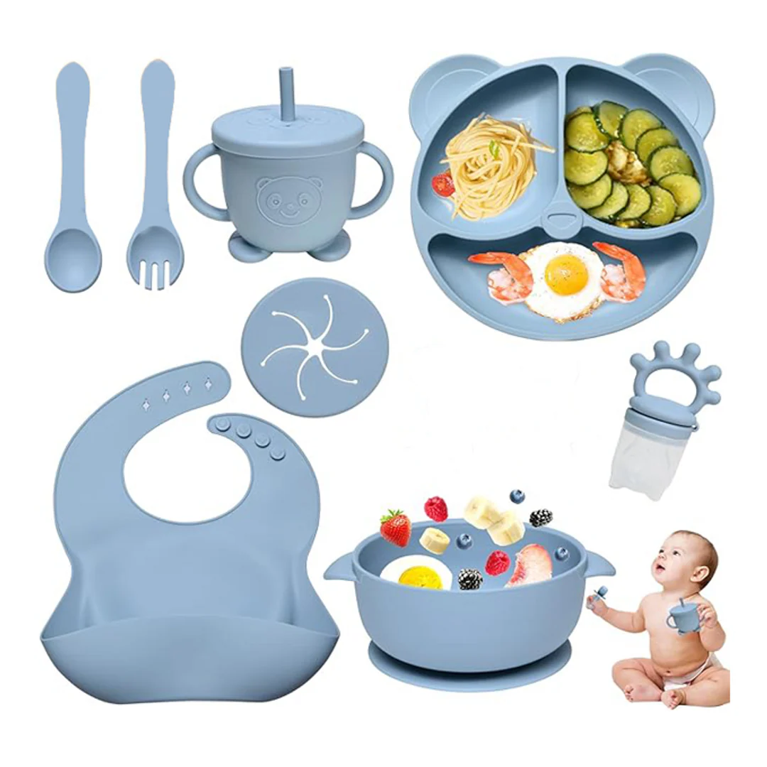 kit assiette en silicone