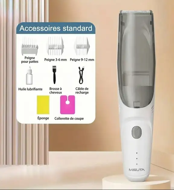 La tondeuse silencieuse qui transforme la coupe de cheveux de bébé en moment de douceur — sans larmes, sans cheveux partout