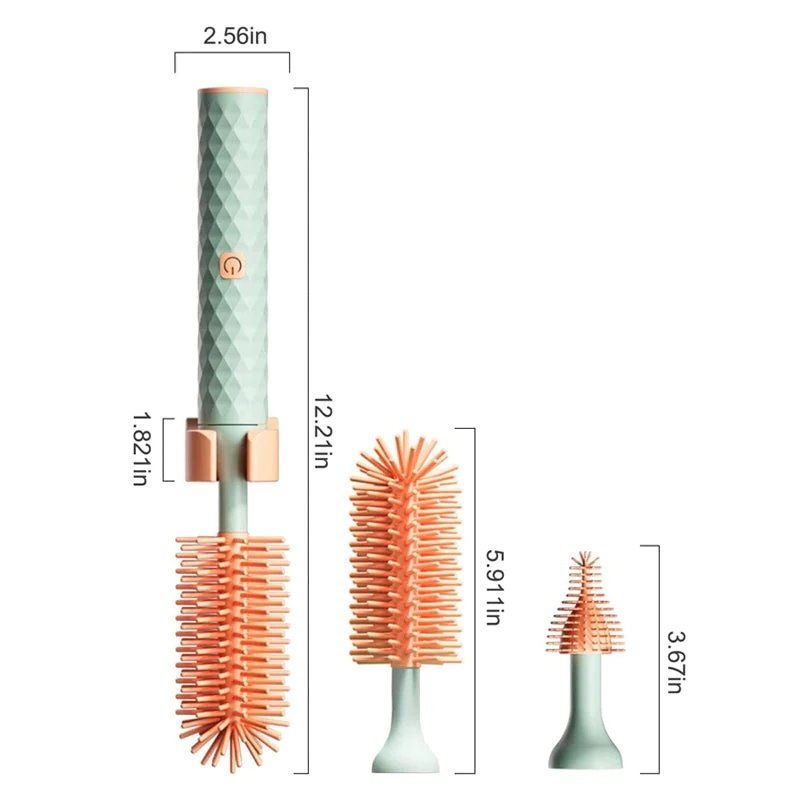 La brosse qui nettoie le biberon de ton bébé en 10 sec
